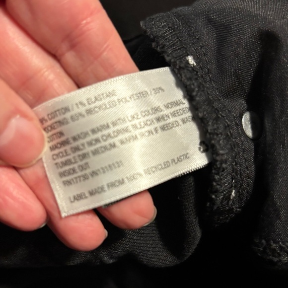 Wild Fable black Highest Rise baggy distressed jeans, 18W - Picture 14 of 15